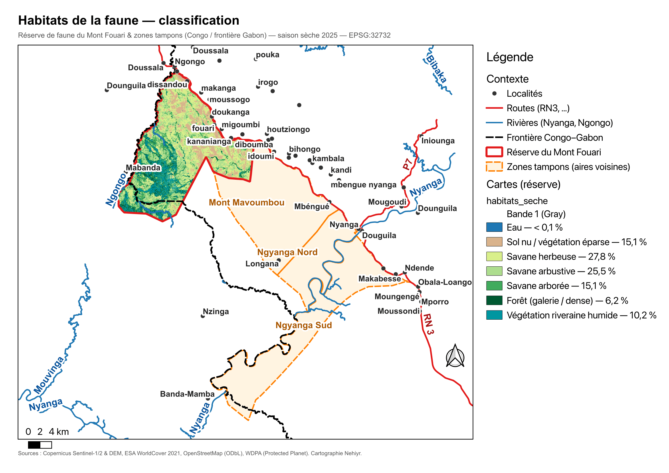 Habitats de la faune